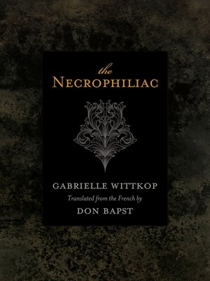 cover image of The Necrophiliac